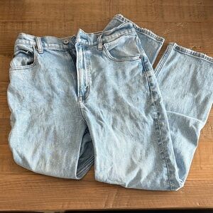 ABERCROMBIE & FITCH Ankle Straight Ultra High Rise Jean